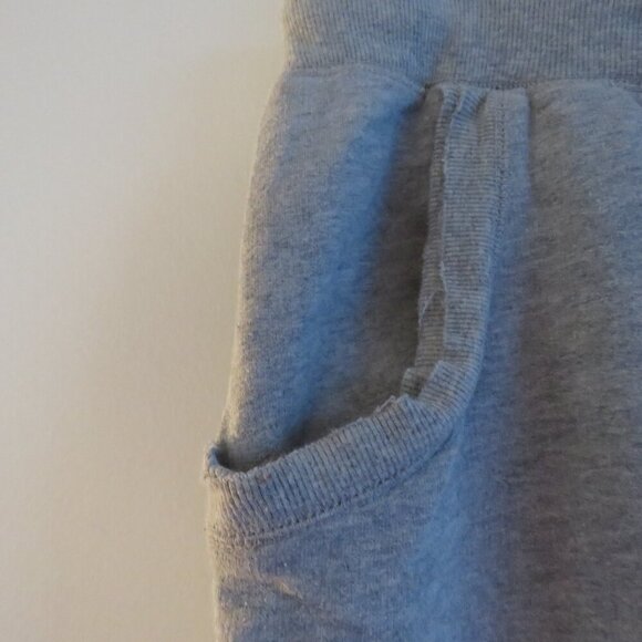 NORMA KAMALI Wide Leg Sweatpants Joggers in Heathered Gray Lounge - Size M - Picture 8 of 14